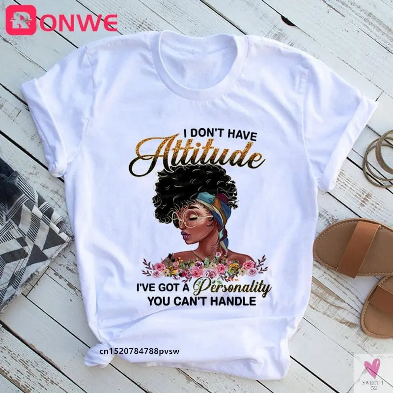 The First Queen - Black Queen - She Was Proud, Bold & Beautiful - She was #1 (XS)