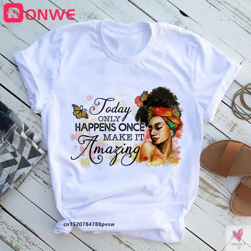 The First Queen - Black Queen - She Was Proud, Bold & Beautiful - She was #1 (XS)