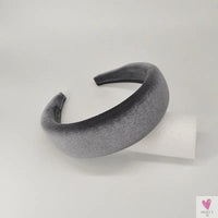 Thick Wide Velvet Headbands for Women - Soft and Adjustable