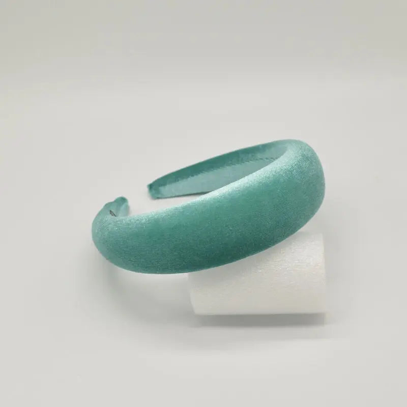 Thick Wide Velvet Headbands for Women - Soft and Adjustable