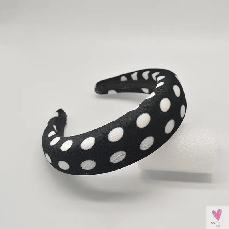 Thick Wide Velvet Headbands for Women - Soft and Adjustable
