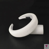 Thick Wide Velvet Headbands for Women - Soft and Adjustable