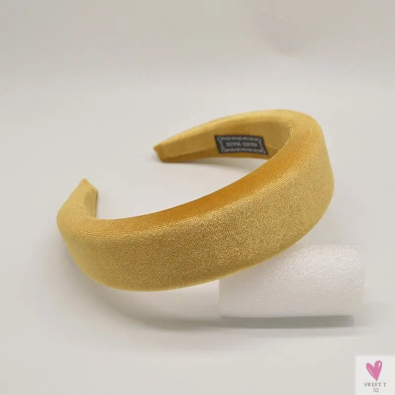 Thick Wide Velvet Headbands for Women - Soft and Adjustable