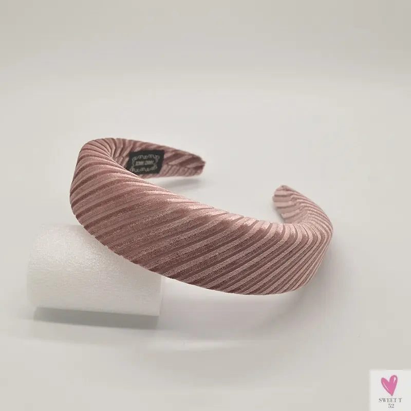 Thick Wide Velvet Headbands for Women - Soft and Adjustable