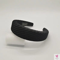 Thick Wide Velvet Headbands for Women - Soft and Adjustable