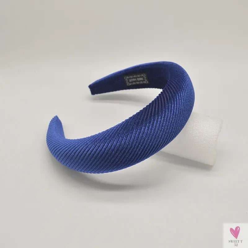 Thick Wide Velvet Headbands for Women - Soft and Adjustable