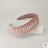 Thick Wide Velvet Headbands for Women - Soft and Adjustable