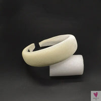 Thick Wide Velvet Headbands for Women - Soft and Adjustable