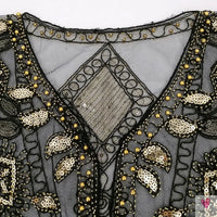 Women's 1920s Sequined Wrap, Great Gatsby Flapper Style Cover-Up
