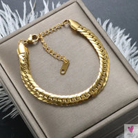 Women's Choker Style Necklace, Dangle Earrings and Bracelet Set in Gold