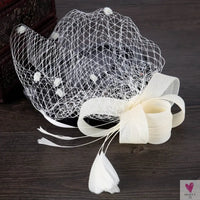 Women's Fashion Flower Fascinator - Feather/Bead Hair Clip/Corsage/Brooch Hair Accessories