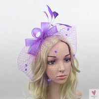 Women's Fashion Flower Fascinator - Feather/Bead Hair Clip/Corsage/Brooch Hair Accessories