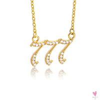 Zodiac Necklace For Women - 12 Constellation Crystal English Letter Choker Necklace