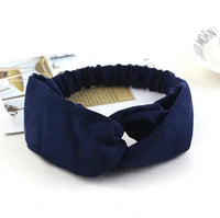 Top Knot Handmade Elastic Hair Bow/Headband for Women and Girls in Print Patterns