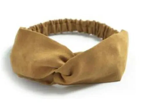 Top Knot Handmade Elastic Hair Bow/Headband for Women and Girls in Print Patterns