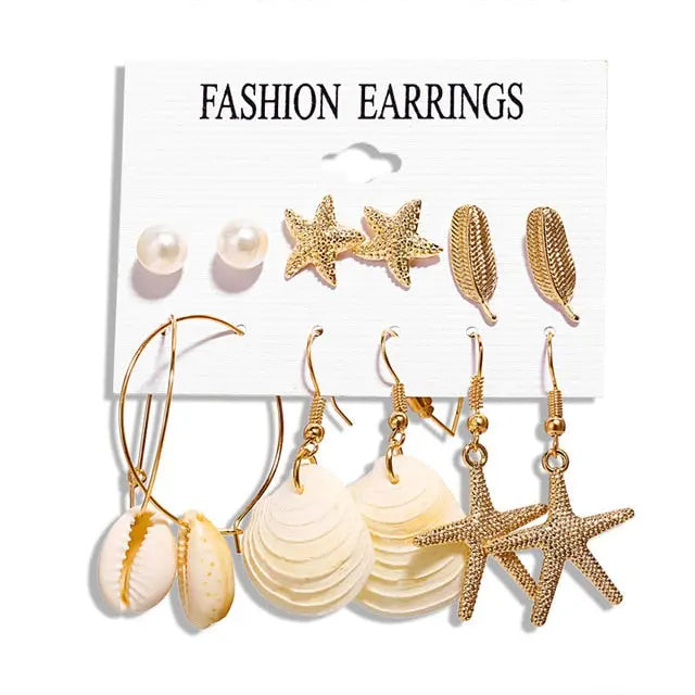 6 to 15 Tassel Earring, Long Drop Earring and Stud Earring Sets for Women and Girls