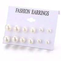 6 to 15 Tassel Earring, Long Drop Earring and Stud Earring Sets for Women and Girls