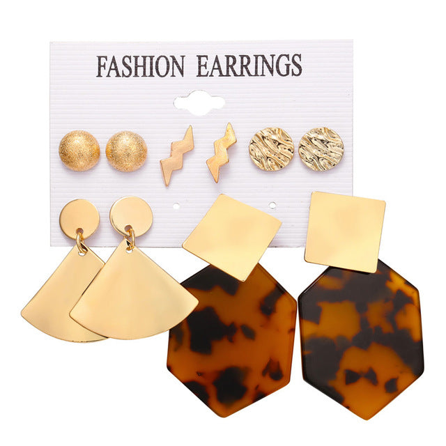 6 to 15 Tassel Earring, Long Drop Earring and Stud Earring Sets for Women and Girls