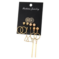 6 to 15 Tassel Earring, Long Drop Earring and Stud Earring Sets for Women and Girls