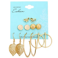 6 to 15 Tassel Earring, Long Drop Earring and Stud Earring Sets for Women and Girls