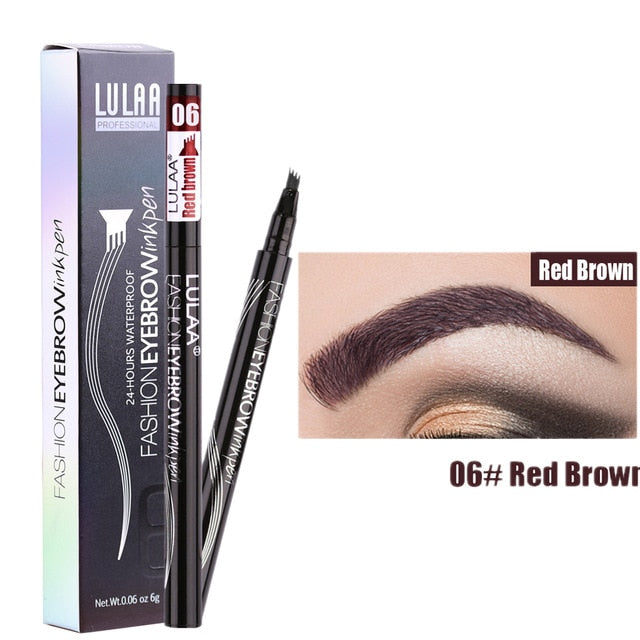 Waterproof Tattoo eyebrow pencil for Women and Girls in Seven Colors, Long Lasting