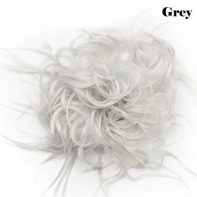 Chignon/Donut Messy Hair Scrunch/Extension for Women and Girls