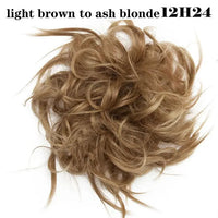 Chignon/Donut Messy Hair Scrunch/Extension for Women and Girls