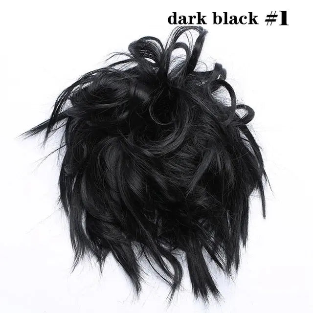 Chignon/Donut Messy Hair Scrunch/Extension for Women and Girls