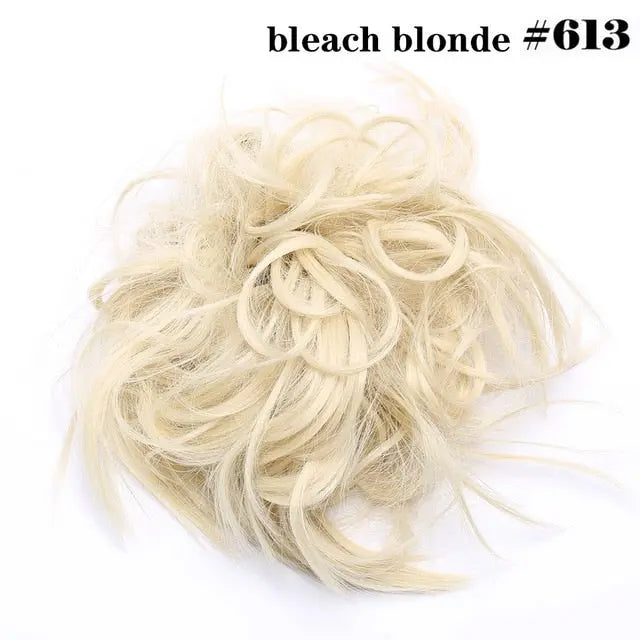 Chignon/Donut Messy Hair Scrunch/Extension for Women and Girls