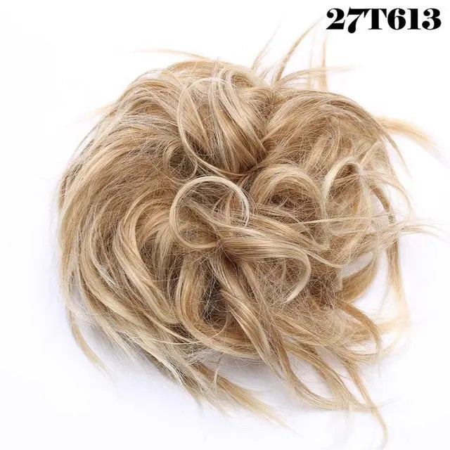 Chignon/Donut Messy Hair Scrunch/Extension for Women and Girls