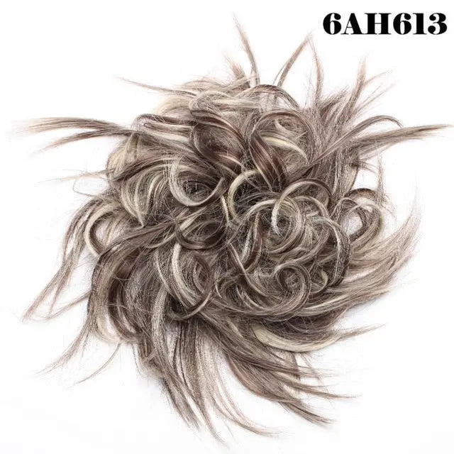 Chignon/Donut Messy Hair Scrunch/Extension for Women and Girls