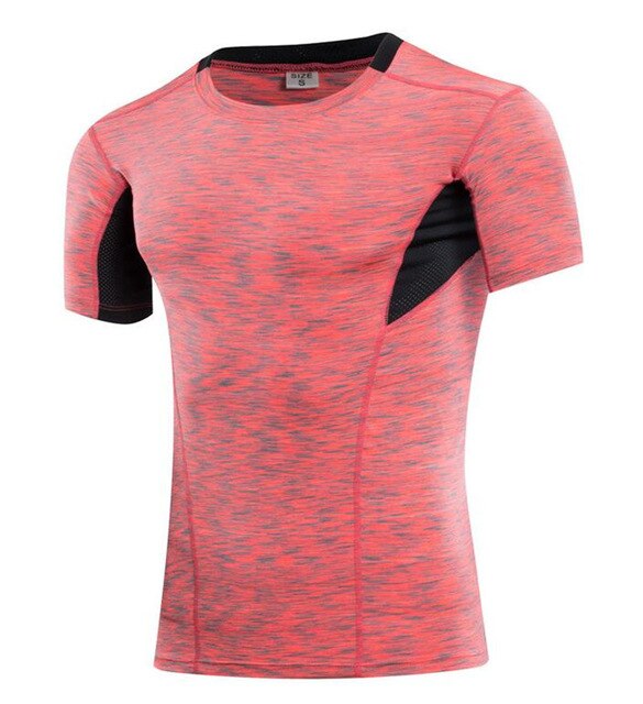 Slim Casual T-Shirt for Men and Boys With Elastic Compression Fit, Anti-Wrinkle