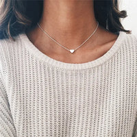 Elegant and Simple Multi-Layer Necklaces in Silver and Gold for Women and Girls