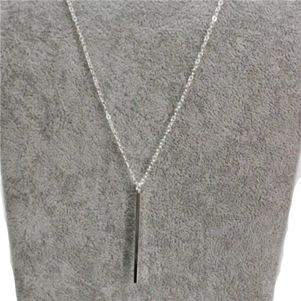 Elegant and Simple Multi-Layer Necklaces in Silver and Gold for Women and Girls