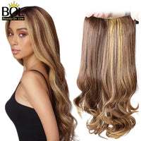 24'' Half Synthetic Hair Extension/Wig for Women and Girls, Light Weight, Comfortable
