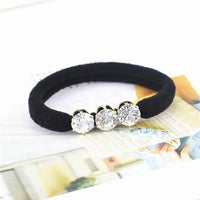 Diamond/Pearl Elastic Hair Accessory for Special Occasions for Women or Girls