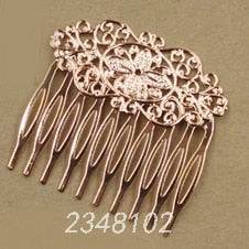 Vintage Fashion Hair Combs for Women and Girls in a Flower Design