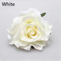 Charming Multicolor Rose Hair Clip - 7 to10 cm in Size for Women and Girls