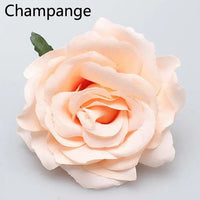 Charming Multicolor Rose Hair Clip - 7 to10 cm in Size for Women and Girls