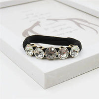 Diamond/Pearl Elastic Hair Accessory for Special Occasions for Women or Girls