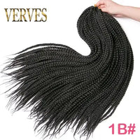 Crochet Ombre Braid Hair Extensions for Women and Girls - 22 Roots/Pack
